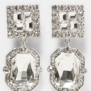 Metallic Pendant Earrings